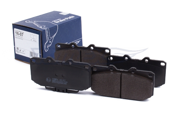 Sada brzdových platničiek kotúčovej brzdy TOMEX Brakes